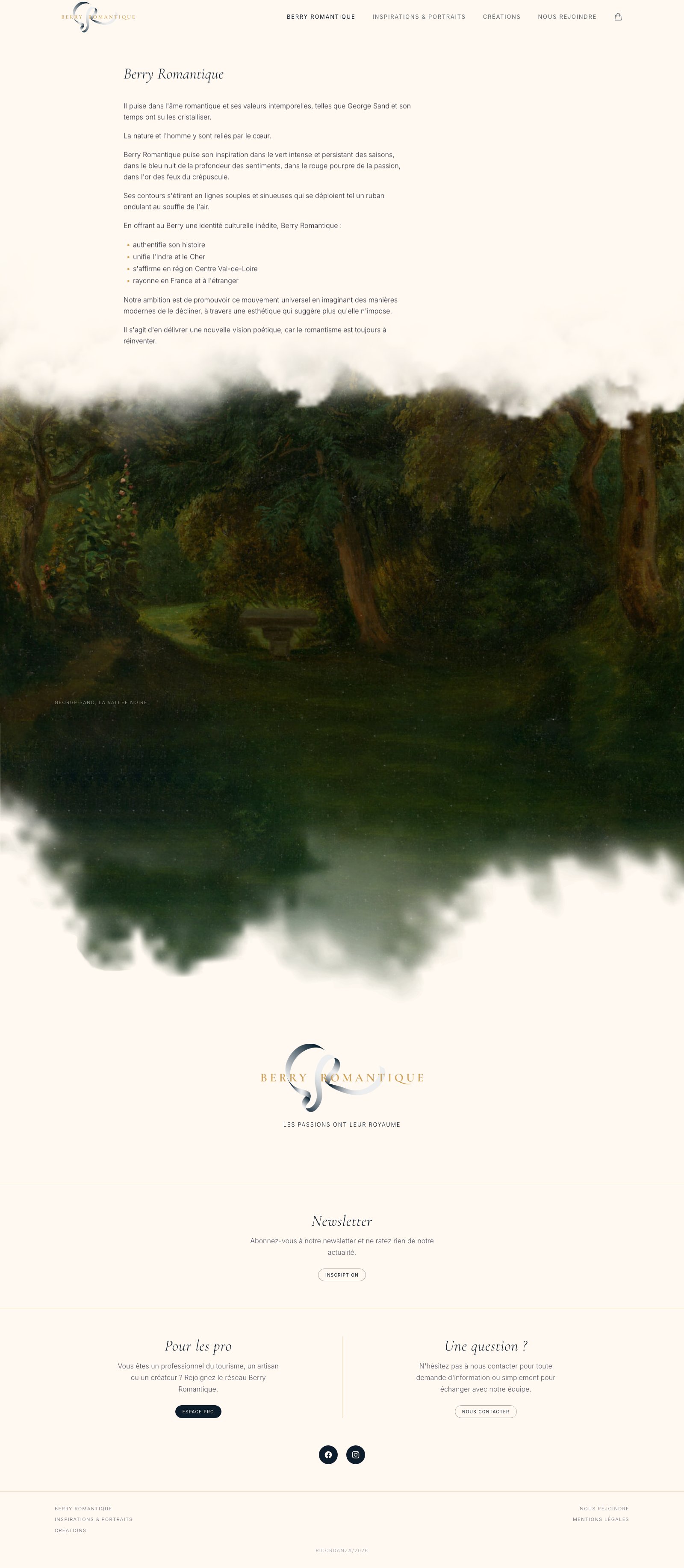 Berry Romantique — page manifeste